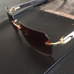 Cartier buffalo sunglasses (AUTHENTIC)